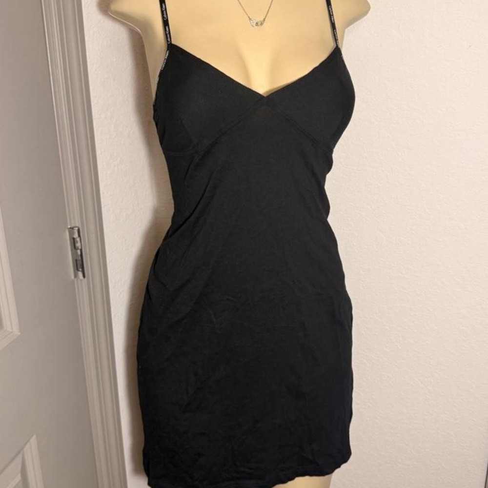 Calvin Klein 100% cotton little black dress